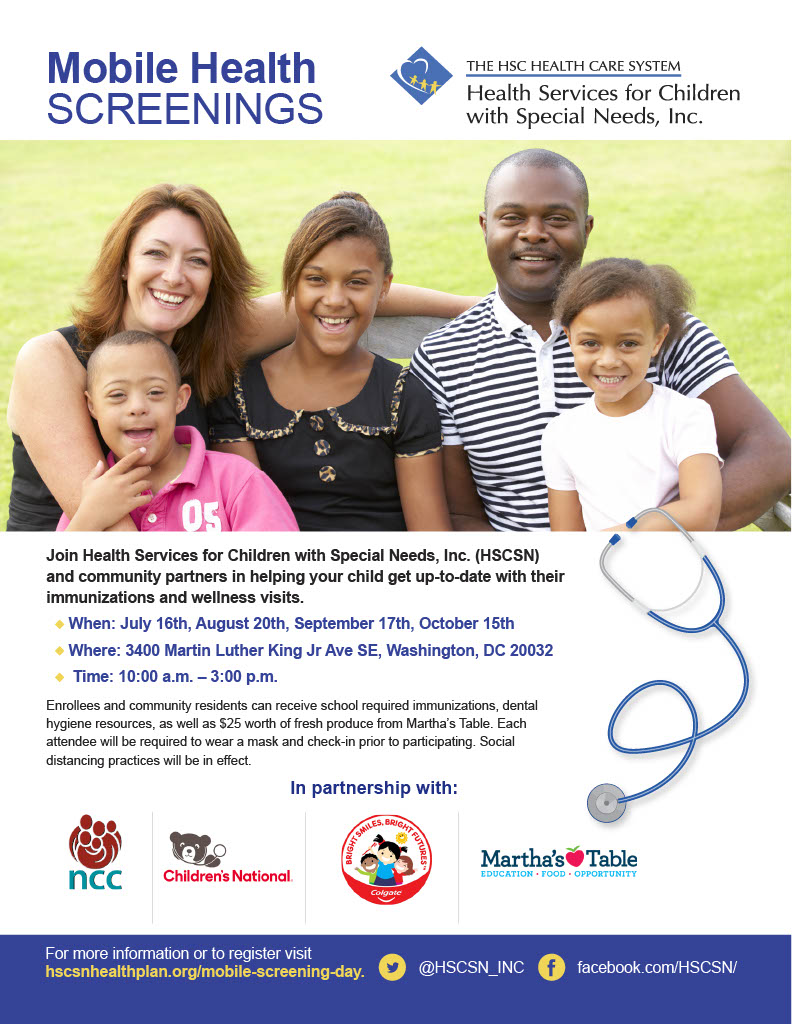 Mobile Health Screening Event | HSC Health Care System